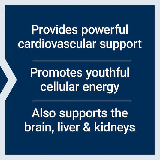 Super Ubiquinol CoQ10 with Enhanced Mitochondrial Support™