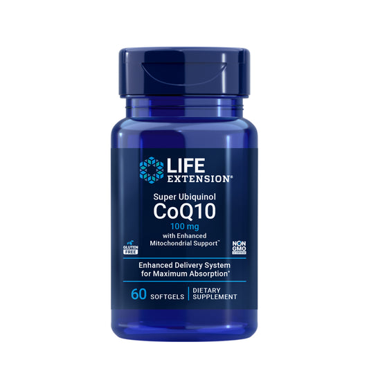 Super Ubiquinol CoQ10 with Enhanced Mitochondrial Support™