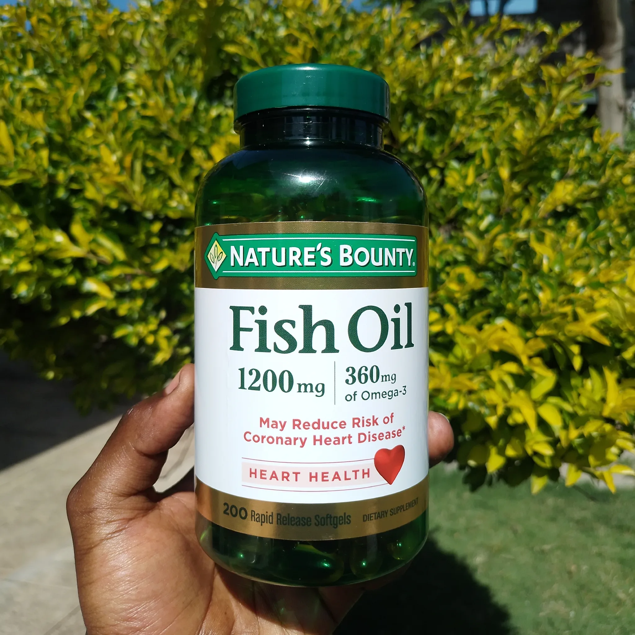 Omega-3 Fish Oil (1200mg)