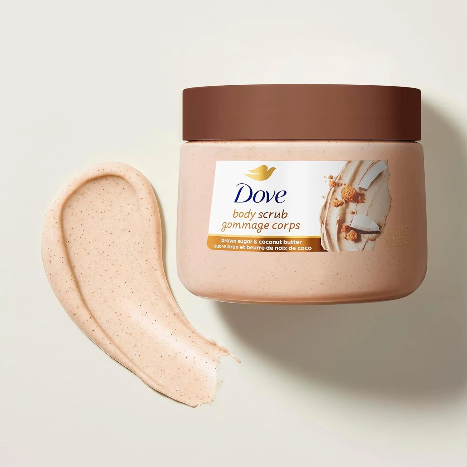 Dove Body Scrub – Brown Sugar & Coconut Butter
