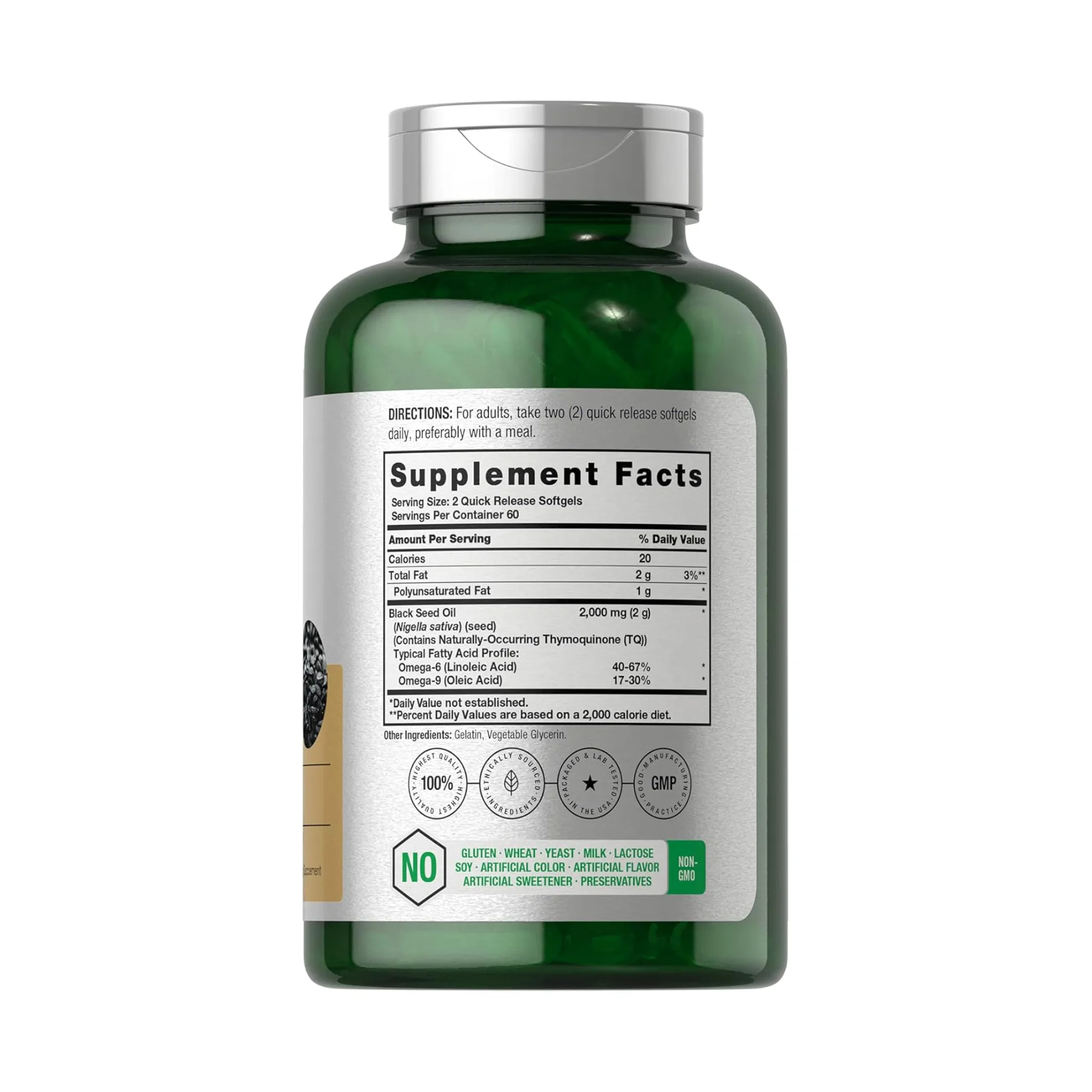 Black Seed Oil with Omega 6&9