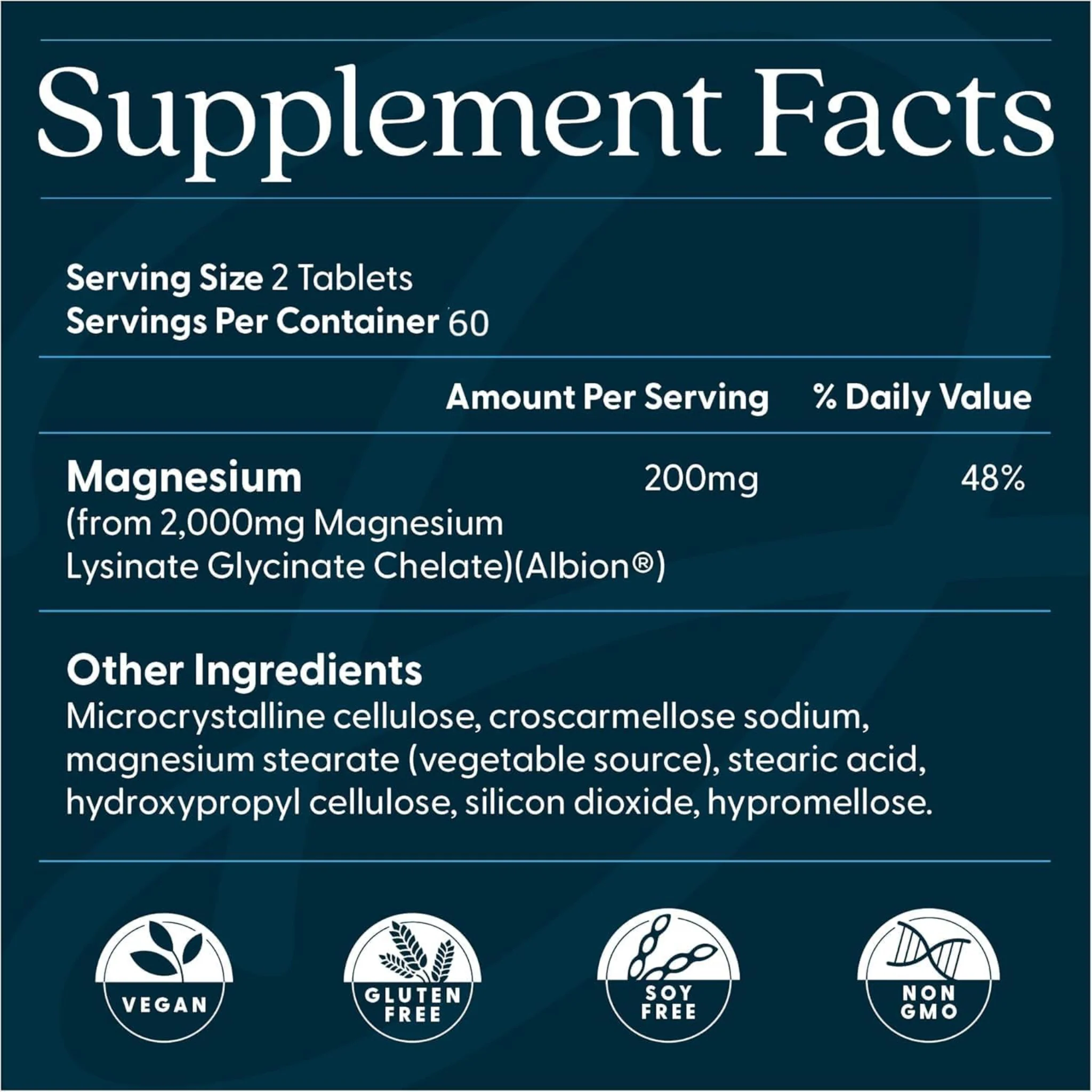 Magnesium Glycinate-200mg