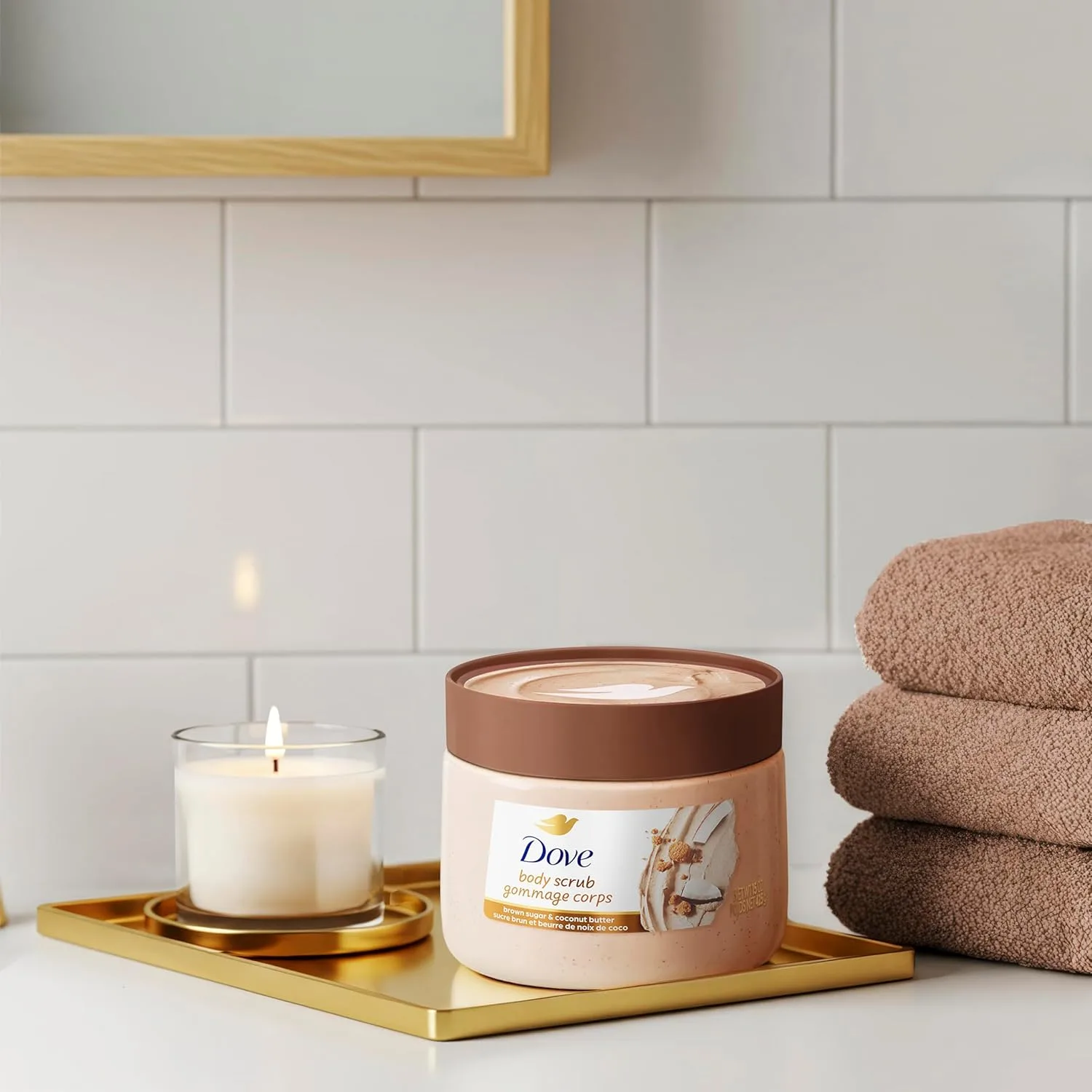 Dove Body Scrub – Brown Sugar & Coconut Butter
