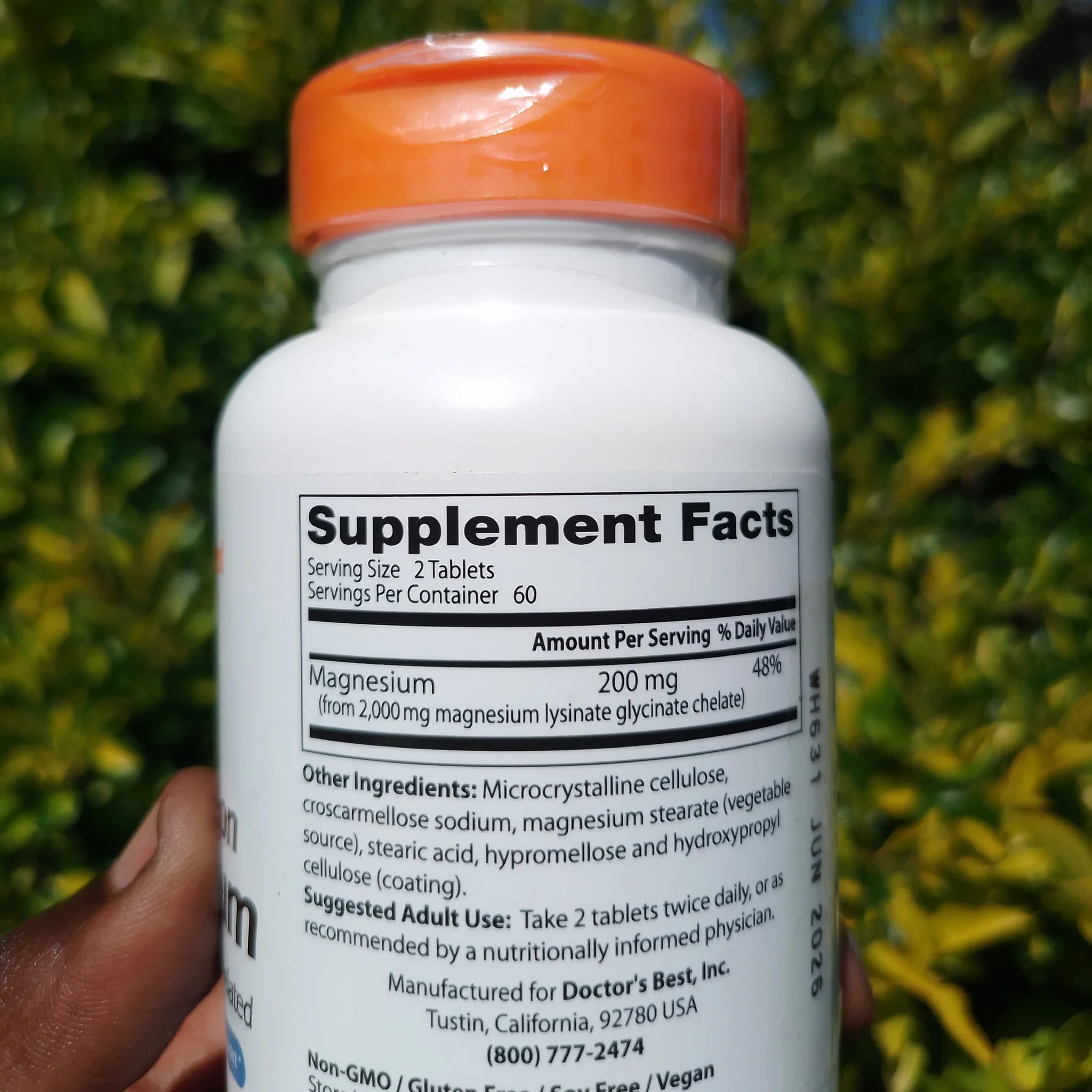 Magnesium Glycinate-200mg