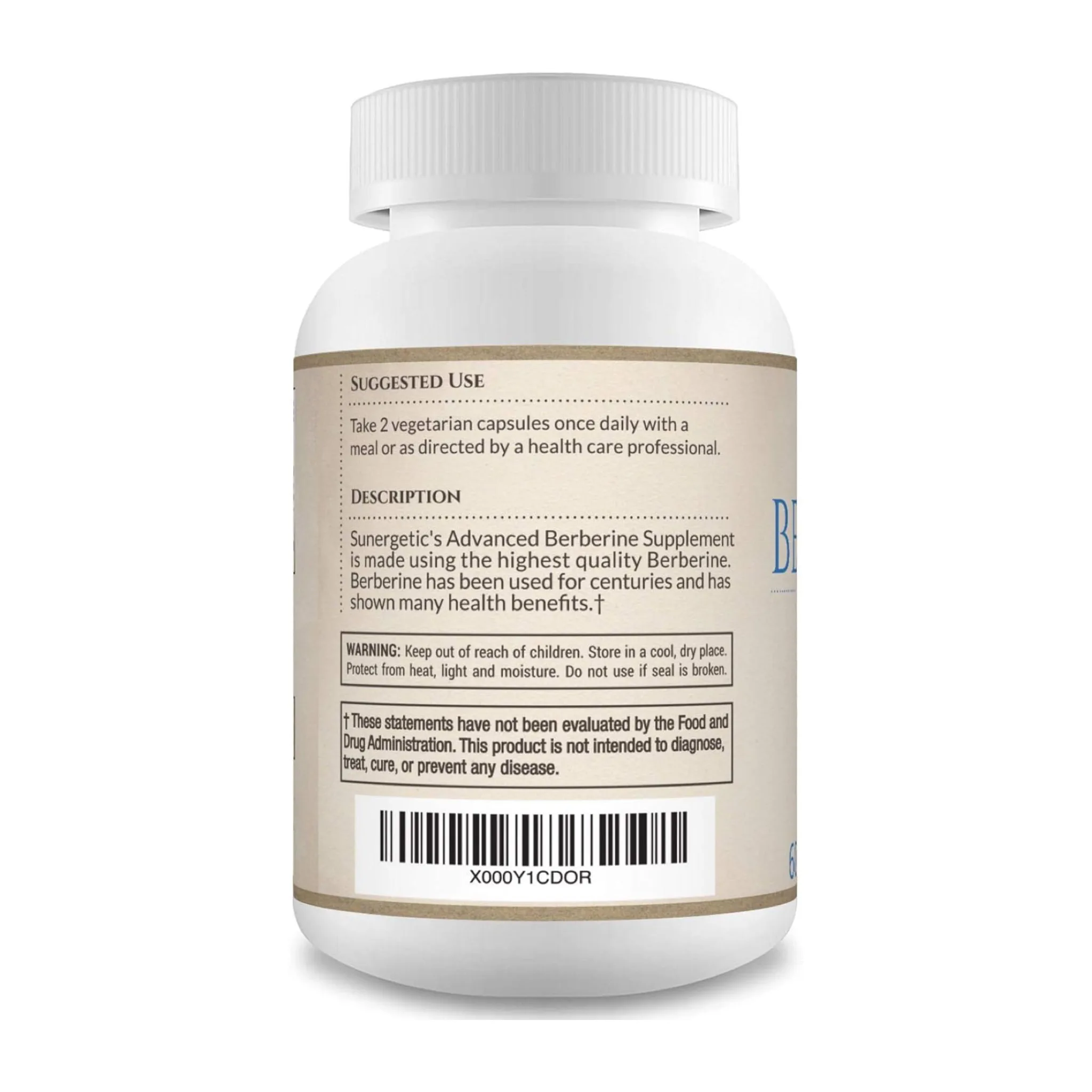 Berberine-HCL Supplement 1200mg
